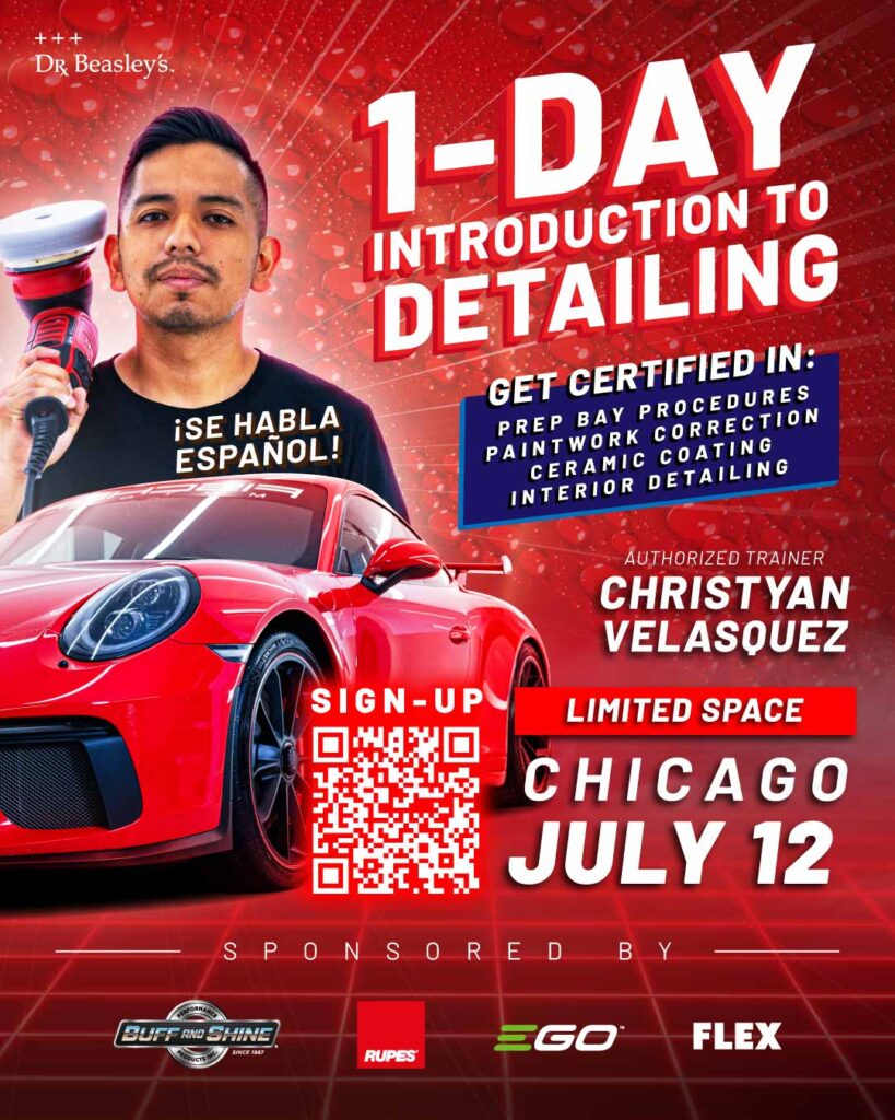 Intro to detailing class at Dr. Beasley's in Chicago