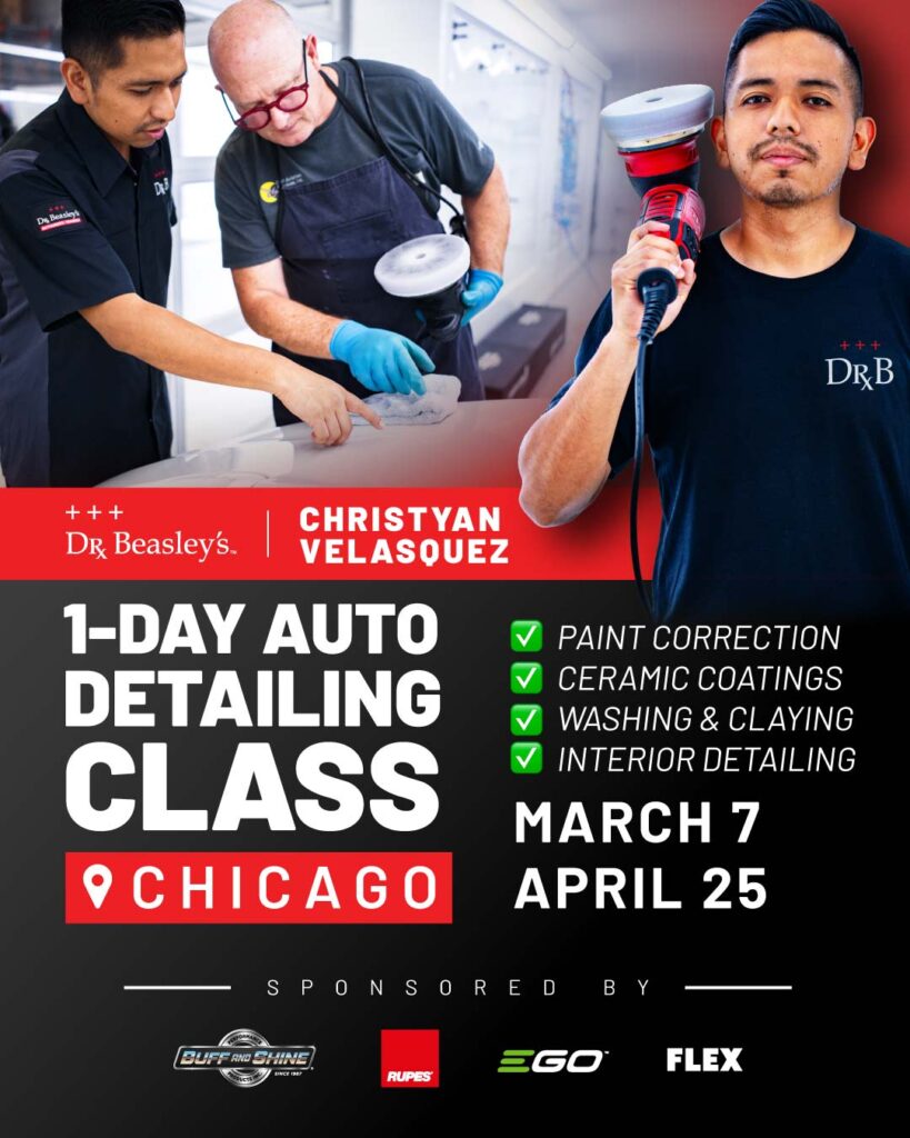 1-Day Detailing Class at Dr. Beasley's in Chicago