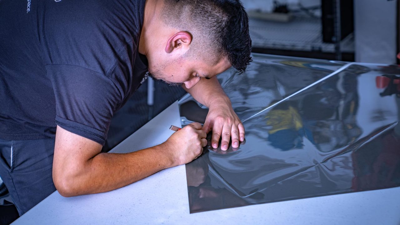 Chicago Window Tinting on Ford Mustang