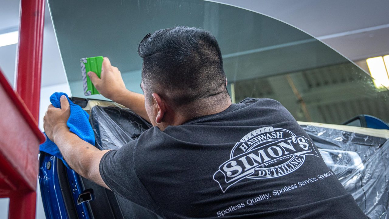 Chicago Window Tinting on Ford Mustang