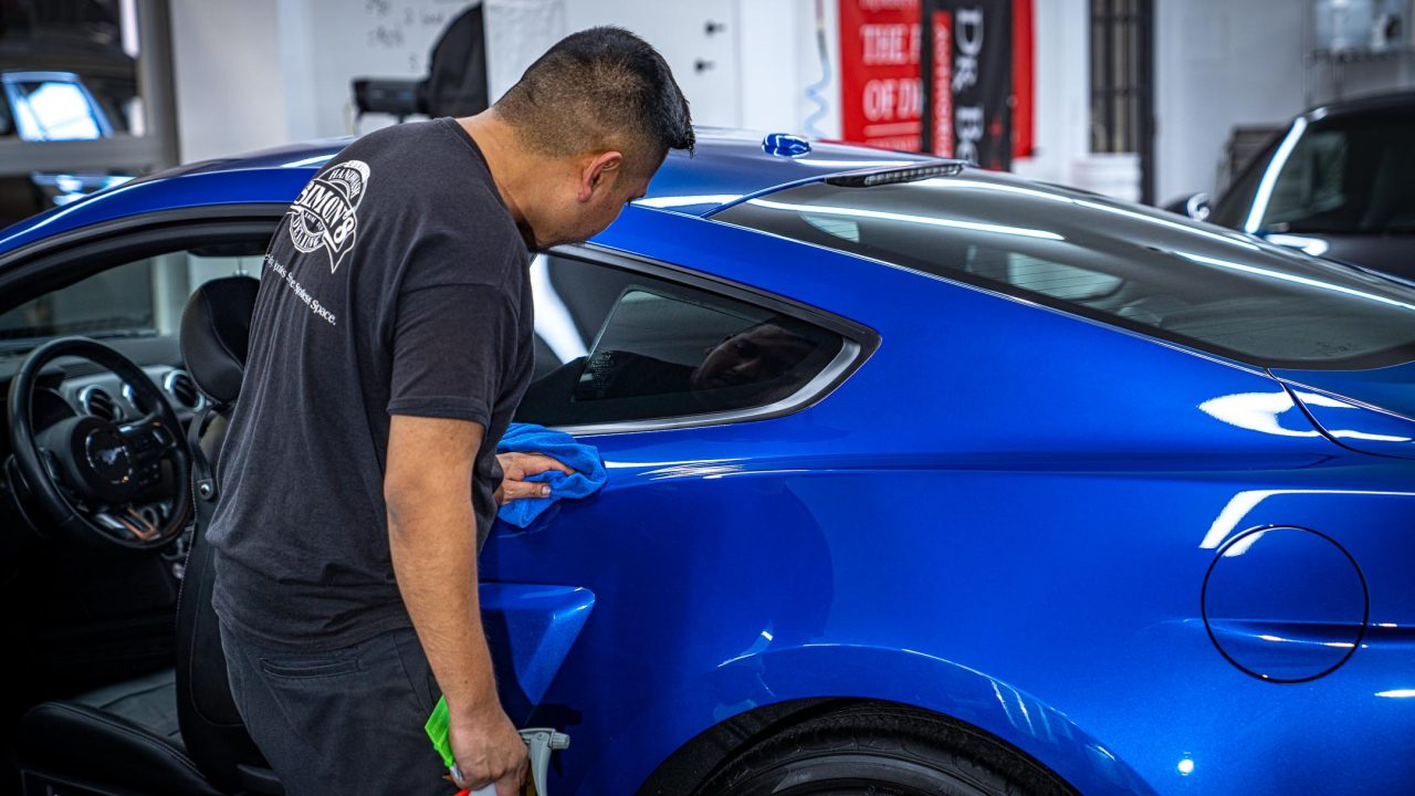 Chicago Window Tinting on Ford Mustang