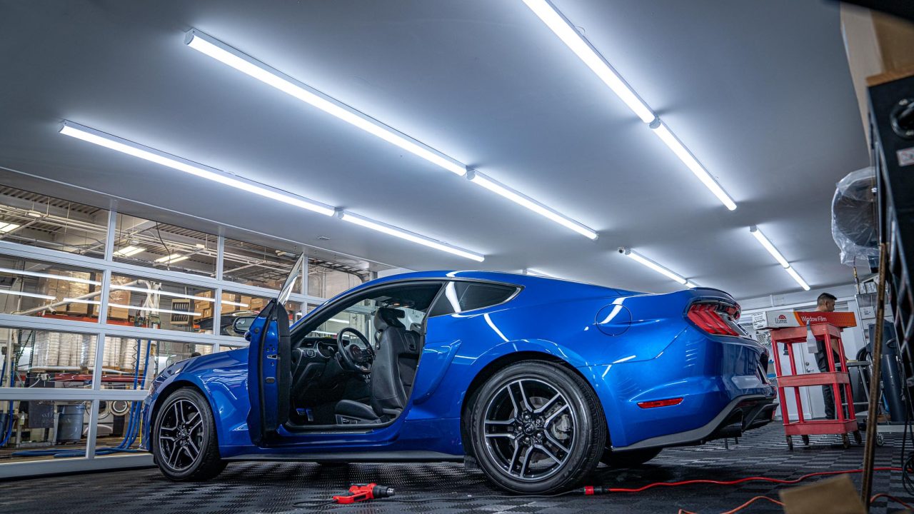 Chicago Window Tinting on Ford Mustang